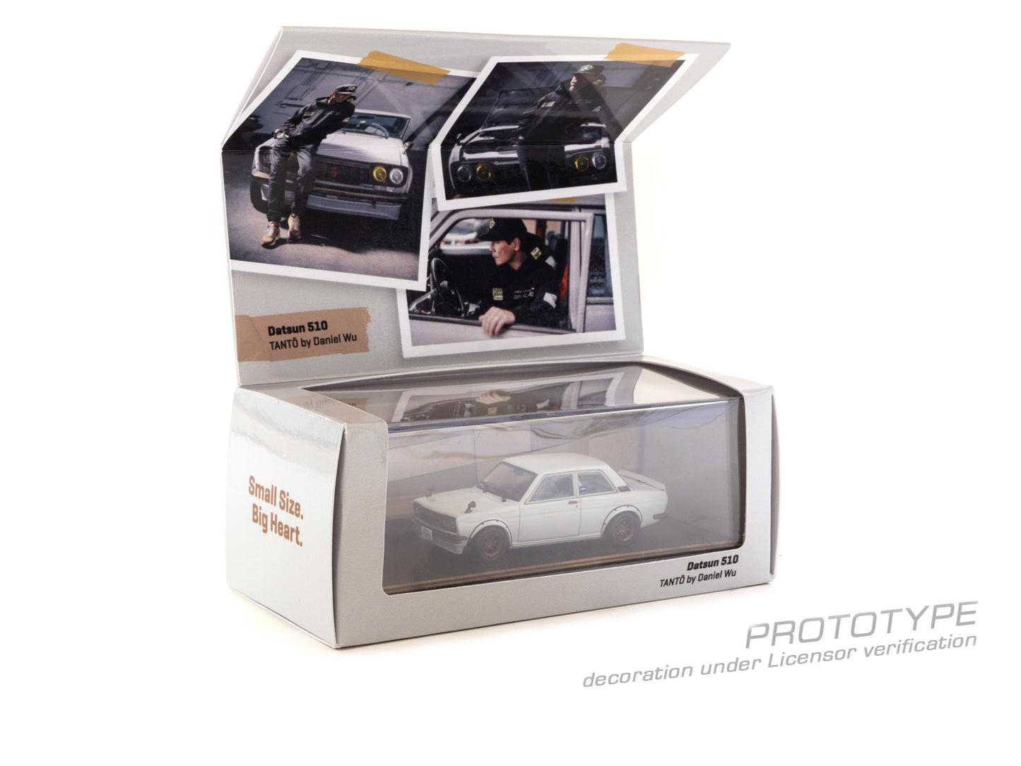 TARMAC WORKS ROAD64 1/64 Datsun 510 Tanto by Daniel Wu Limited to 3,552 pcs (Proceeds to donate to Hong Kong Cancer Fund) T64R-052-TANTO