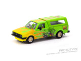 TARMAC WORKS GLOBAL64 1/64 Volkswagen Caddy Rat Fink with removable cover T64S-013-RF1