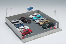 Tomytec 1/64 TOMICARAMA 03b Monthly Parking 月極駐車場