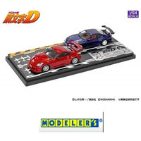 MODELER'S 1/64 Initial D Set Vol.4 Ryuji Ikeda Fairlady Z (Z33) & Hiroya Okuyama Silvia (S15) MD64204