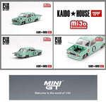 MINI GT x Kaido House 1/64 Mijo Exclusive Datsun 510 Pro Street " KDO510" Limited Edition KHMG008