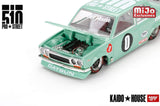 MINI GT x Kaido House 1/64 Mijo Exclusive Datsun 510 Pro Street " KDO510" Limited Edition KHMG008