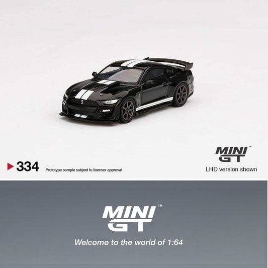 MINI GT 1/64 Ford Mustang Shelby GT500  Shadow Black MGT00334-L