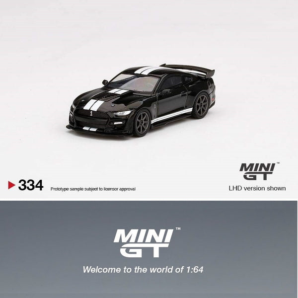 MINI GT 1/64 Ford Mustang Shelby GT500  Shadow Black MGT00334-L