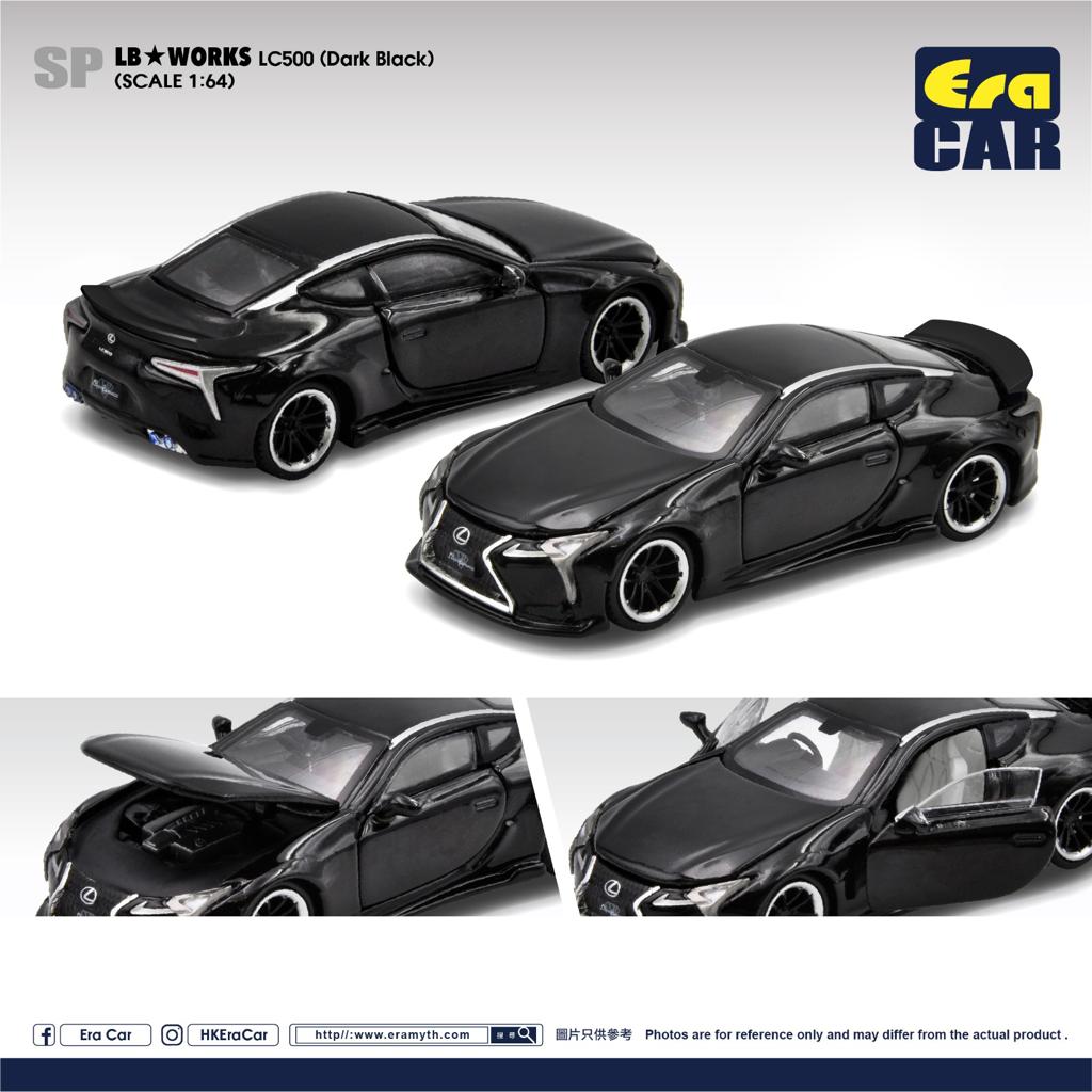 ERA CAR 1/64 25 LB Works LC500 (Dark Black) LS21LC2501