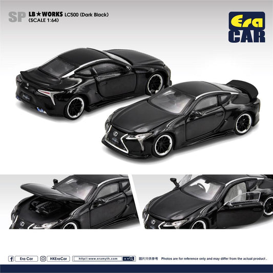 ERA CAR 1/64 25 LB Works LC500 (Dark Black) LS21LC2501