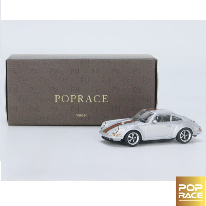 POPRACE 1/64 Singer 911 Metallic Grey Classic PA64-SGR-MGC