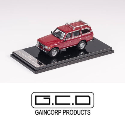 GCD 1/64 Toyota Land Cruiser LC60 Modified Version LHD RED KS029-89