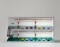 YOU&CAR 1/64 Two-Storey Parking with LED Lights