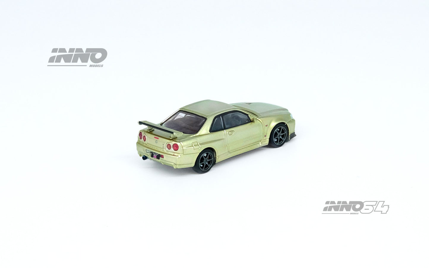 INNO64 1/64 NISSAN SKYLINE GT-R (R34) V-Spec II Nür Millennium Jade IN64-R34VS-MJADE