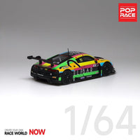 POPRACE 1/64 Audi R8 LMS EVO ELFBAR x WORKS #91 PR64-R8E2-ELF1