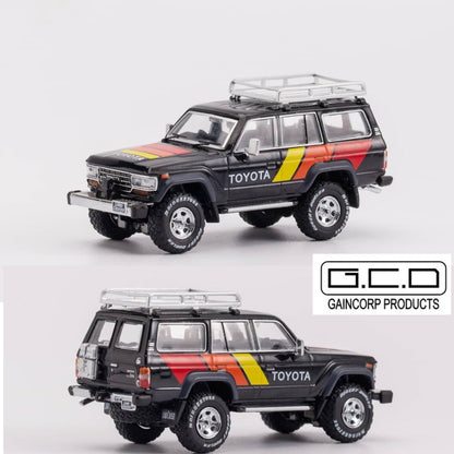 GCD 1/64 Toyota Land Cruiser LC60 TRD Black Edition