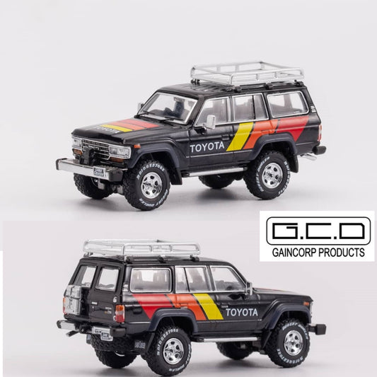 GCD 1/64 Toyota Land Cruiser LC60 TRD Black Edition