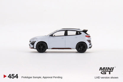 MINI GT 1/64 Hyundai KONA N Sonic Blue LHD MGT00454-L