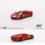 MINI GT 1/64 Ford GT Alan Mann Heritage Edition LHD MGT00476-L