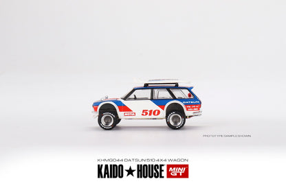 MINI GT x Kaido House 1/64 Datsun KAIDO 510 Wagon Kaido GT Surf Safari RS KHMG044