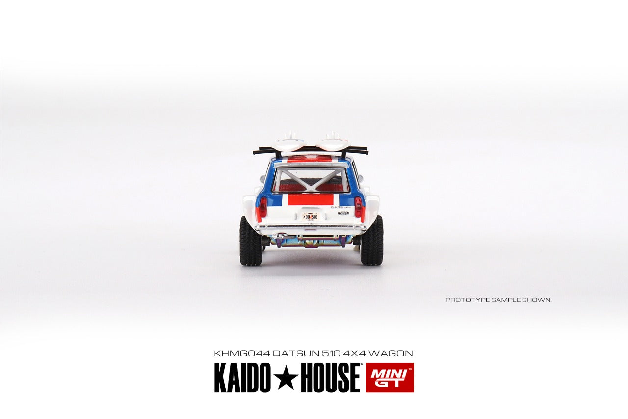 MINI GT x Kaido House 1/64 Datsun KAIDO 510 Wagon Kaido GT Surf Safari RS KHMG044