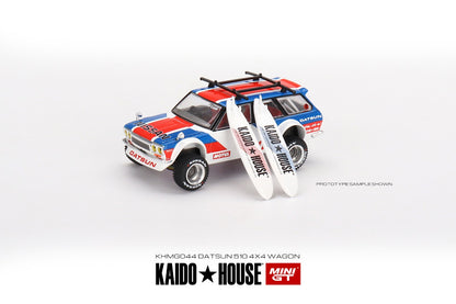 MINI GT x Kaido House 1/64 Datsun KAIDO 510 Wagon Kaido GT Surf Safari RS KHMG044