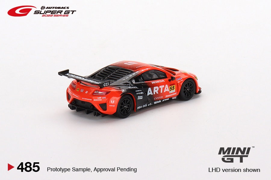 MINI GT Japan Exclusive 1/64 Honda NSX GT3 EVO22 #55 ARTA 2022 Super GT Series MGT00485-L