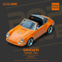 POPRACE 1/64 Singer Targa Orange PR64-SGTA-OR01