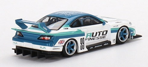 MINI GT 1/64 Nissan LB-Super Silhouette S15 SILVIA Auto Finesse RHD MGT00490-R