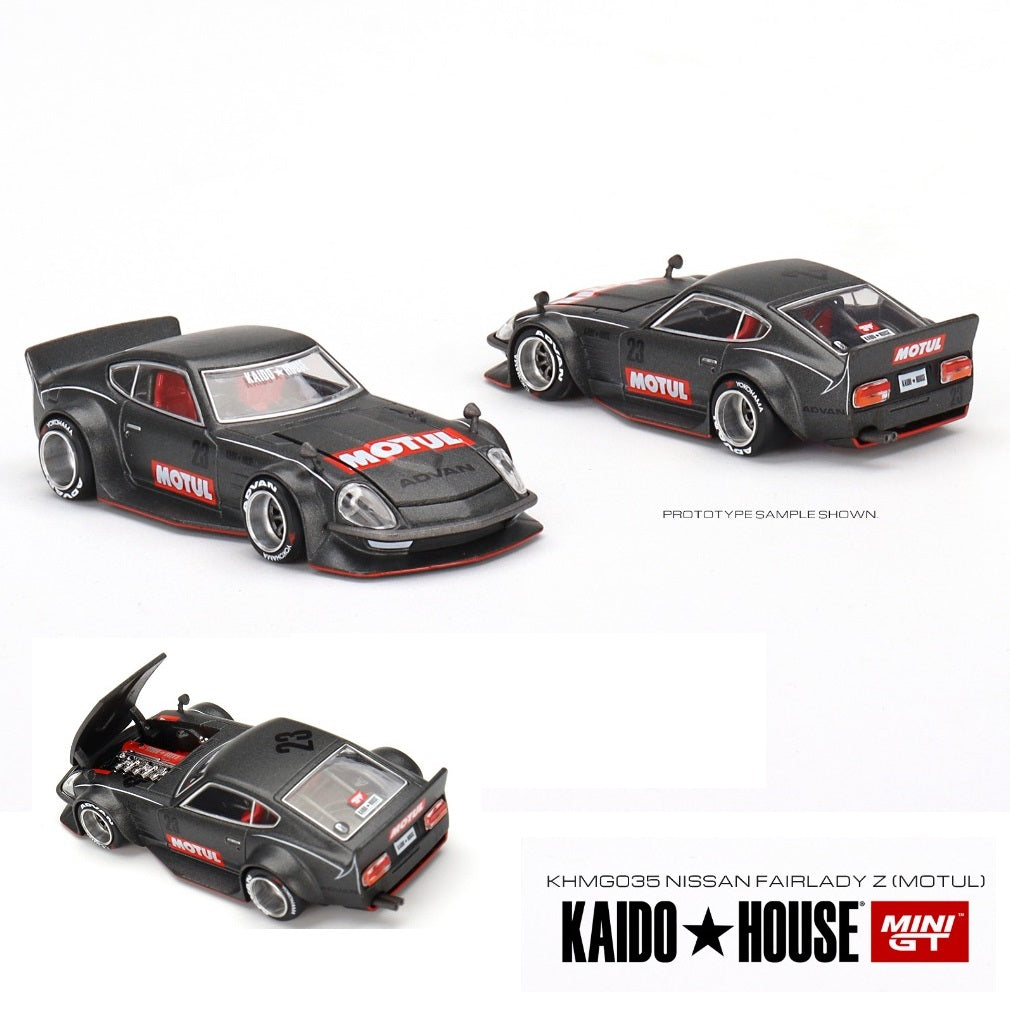 MINI GT x Kaido House 1/64 Datsun KAIDO Fairlady Z MOTUL Z V1 KHMG035