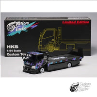 Micro Turbo 1/64 Custom Flatbed Tow HKS