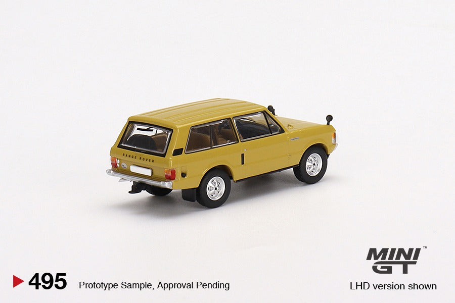 MINI GT 1/64 Range Rover 1971 Bahama Gold RHD MGT00495-R