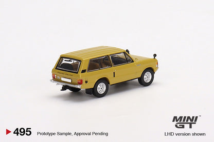 MINI GT 1/64 Range Rover 1971 Bahama Gold RHD MGT00495-R