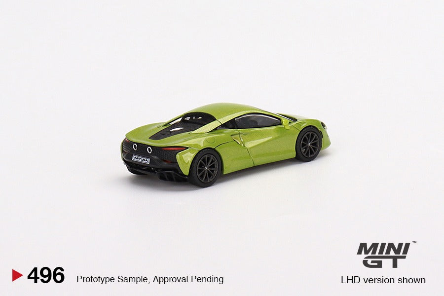 MINI GT 1/64 McLaren Artura Flux Green RHD MGT00496-R