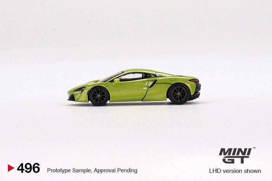 MINI GT 1/64 McLaren Artura Flux Green RHD MGT00496-R
