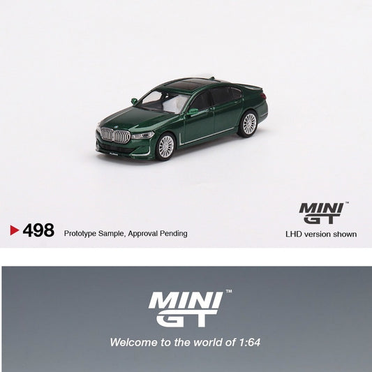 MINI GT 1/64 BMW Alpina B7 xDrive Alpina Green Metallic LHD MGT00498-L