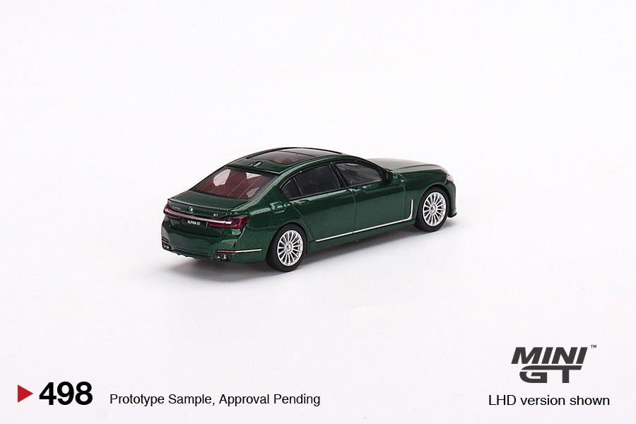 MINI GT 1/64 BMW Alpina B7 xDrive Alpina Green Metallic LHD MGT00498-L