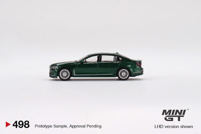 MINI GT 1/64 BMW Alpina B7 xDrive Alpina Green Metallic LHD MGT00498-L