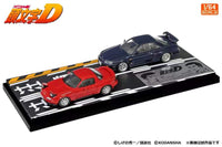 MODELER'S 1/64 Initial D Set Vol.11 Suetsugu Tooru Roadster (NA6CE) & Atsuro Kawai Skyline (ER34) MD64211