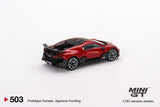 MINI GT 1/64 Bugatti Divo Red Metallic LHD MGT00503-L