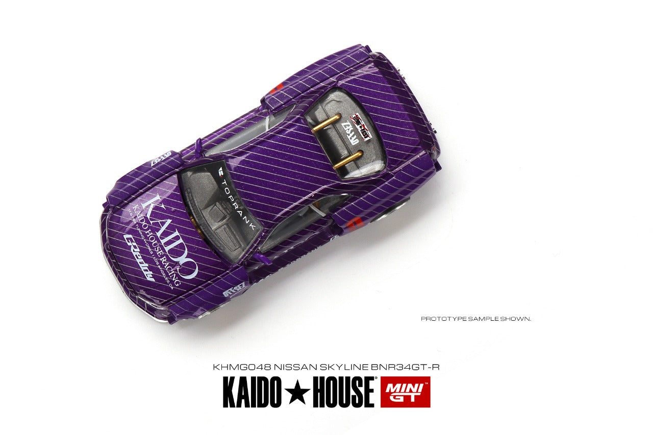 MINI GT x Kaido House 1/64 Nissan Skyline GT-R (R34) Kaido Works