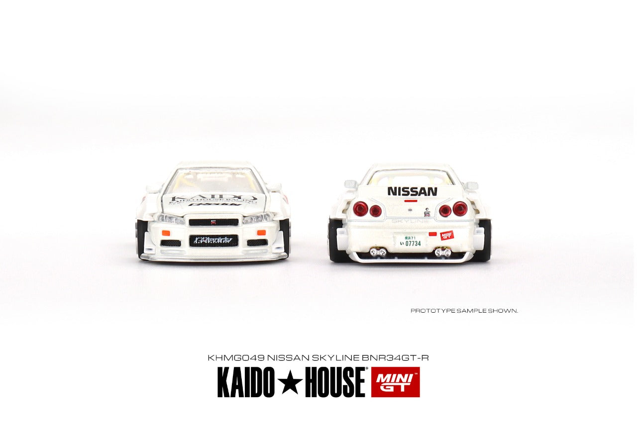MINI GT x Kaido House 1/64 Nissan Skyline GT-R (R34) Kaido Works