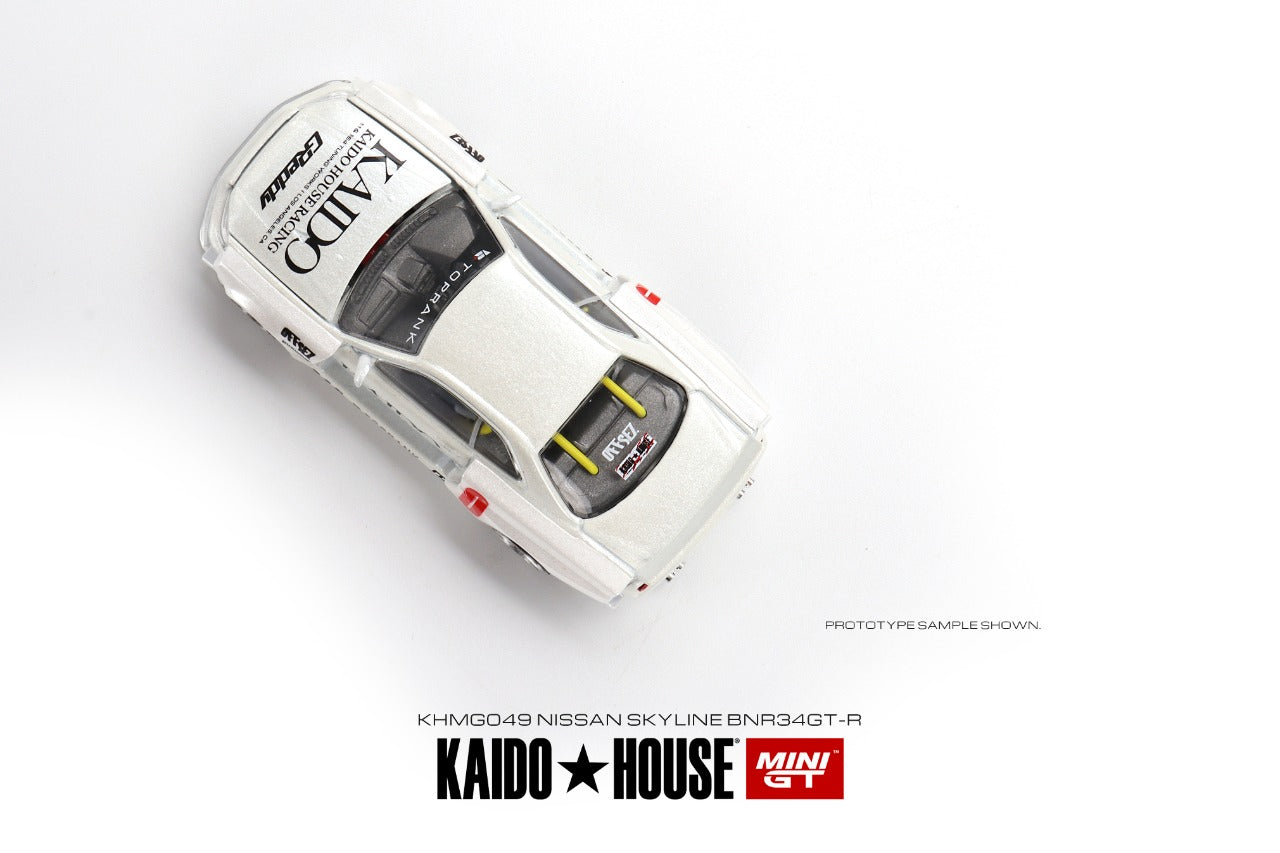 MINI GT x Kaido House 1/64 Nissan Skyline GT-R (R34) Kaido Works