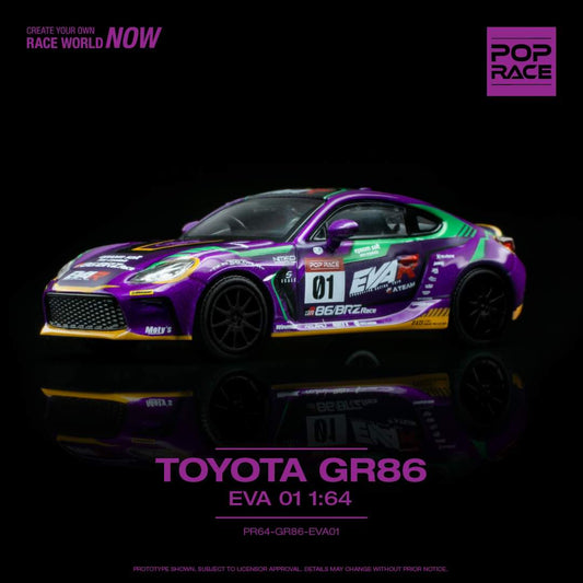 POPRACE 1/64 GR86 EVA 01 PR64-GR86-EVA01