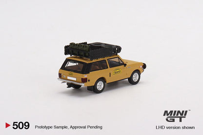 MINI GT 1/64 Range Rover 1982 Camel Trophy Papua New Guinea Team USA LHD MGT00509-L