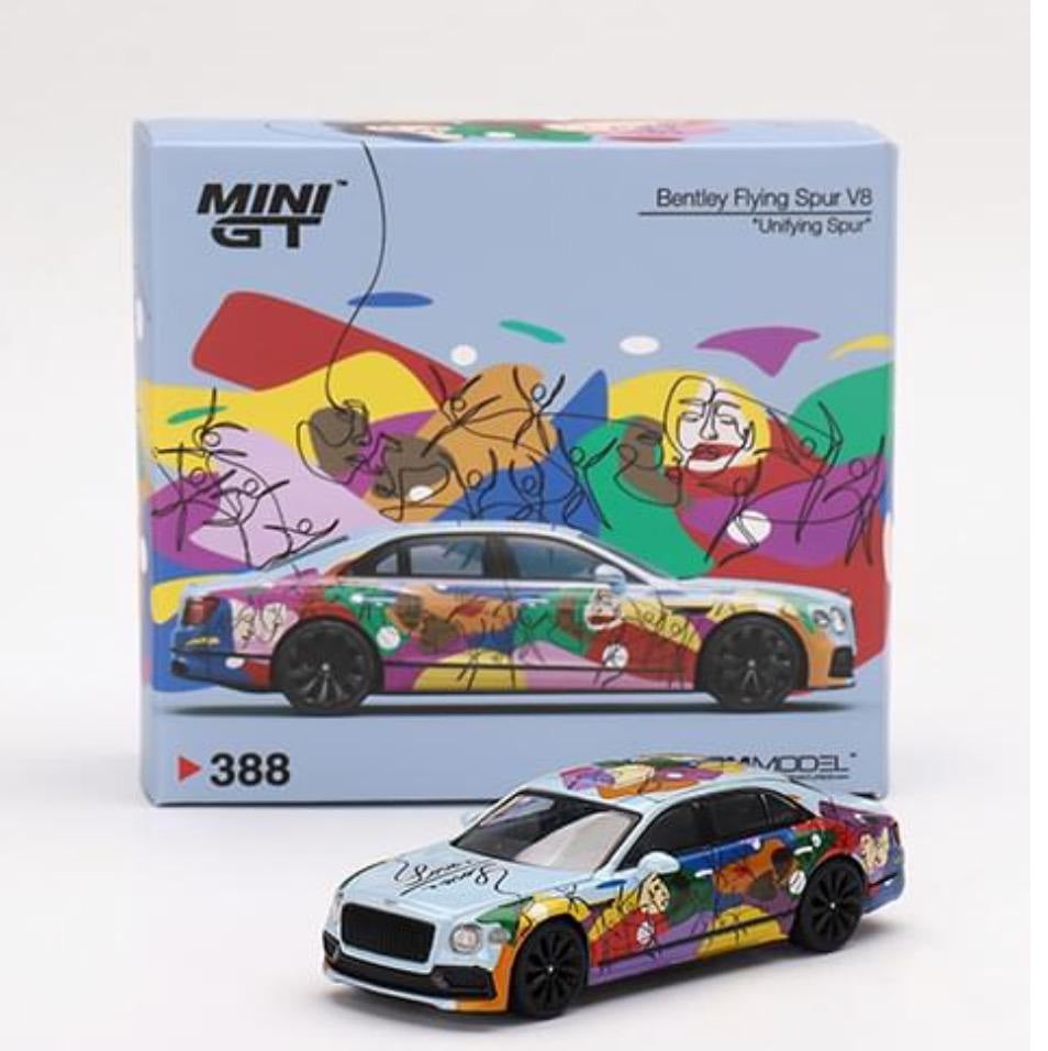 MINI GT 1/64 BENTLEY FLYING SPUR V8 UNIFYING SPUR LHD MGT00388-L
