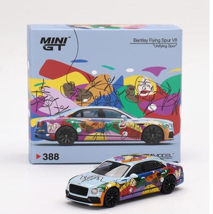 MINI GT 1/64 BENTLEY FLYING SPUR V8 UNIFYING SPUR LHD MGT00388-L