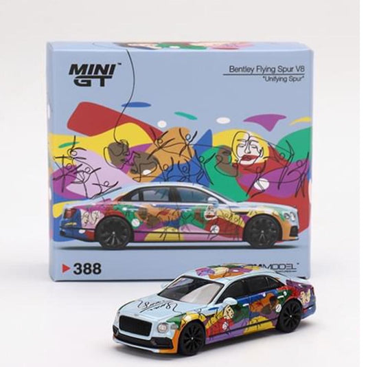 MINI GT 1/64 BENTLEY FLYING SPUR V8 UNIFYING SPUR LHD MGT00388-L