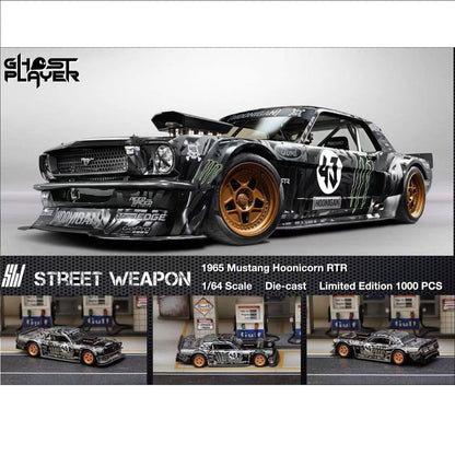 STREET WEAPON 1/64 Mustang Hoonicorn RTR 1965 #43