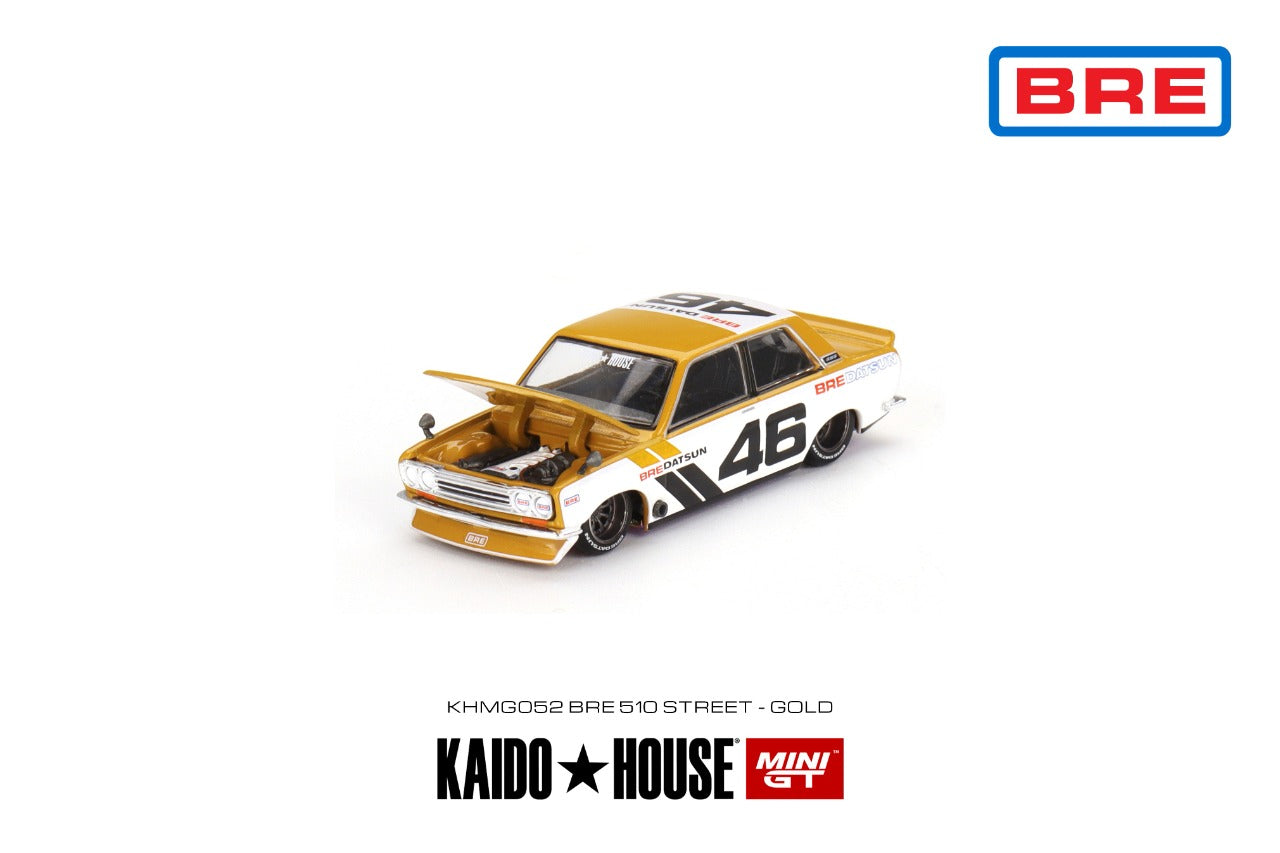 MINI GT x Kaido House 1/64 Datsun 510 Pro Street BRE510 V3 KHMG052