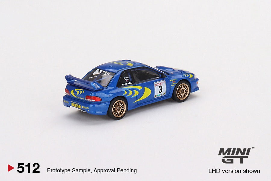MINI GT 1/64 Subaru Impreza WRC97 1997 Rally Sanremo Winner #3 LHD MGT00512-L