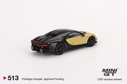 MINI GT 1/64 Bugatti Chiron Super Sport Gold LHD MGT00513-L