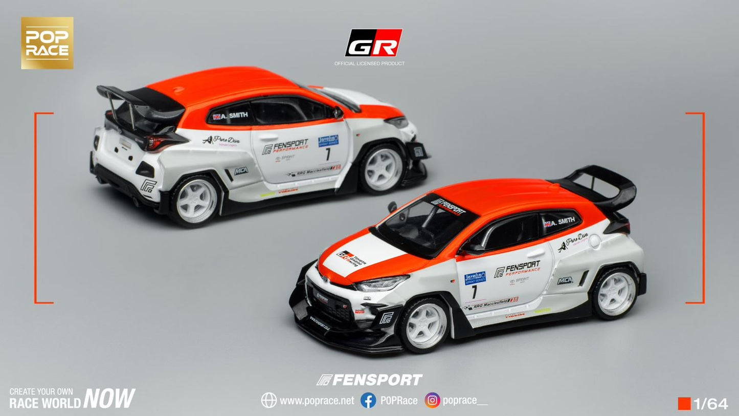 POPRACE 1/64 Pandem GR Yaris FENSPORT PR64-GRYA-FNSP