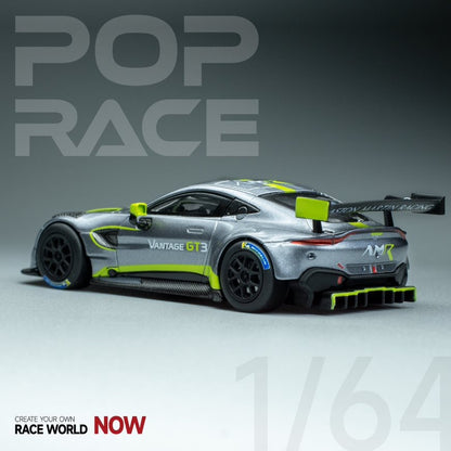 POPRACE 1/64 Aston Martin Vantage GT3 Presentation PR64-AMGT-PRES